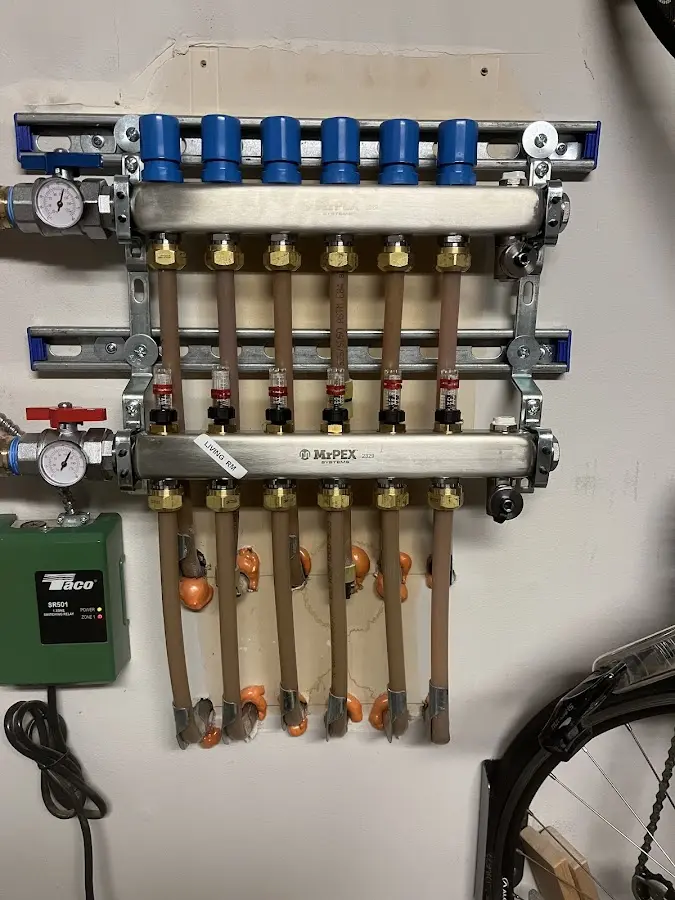 Plumber performing Leak Detection at a residential property in Pompey